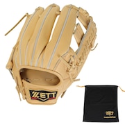 ゼット（ZETT）（メンズ）硬式用グラブ 二塁手・遊撃手用 野球グローブ 一般 プロステイタス BPROG260-3200