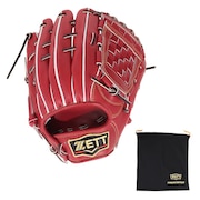 ゼット（ZETT）（メンズ）硬式用グラブ 遊撃手・二塁手用 野球グローブ 一般 プロステイタス BPROG561-4000