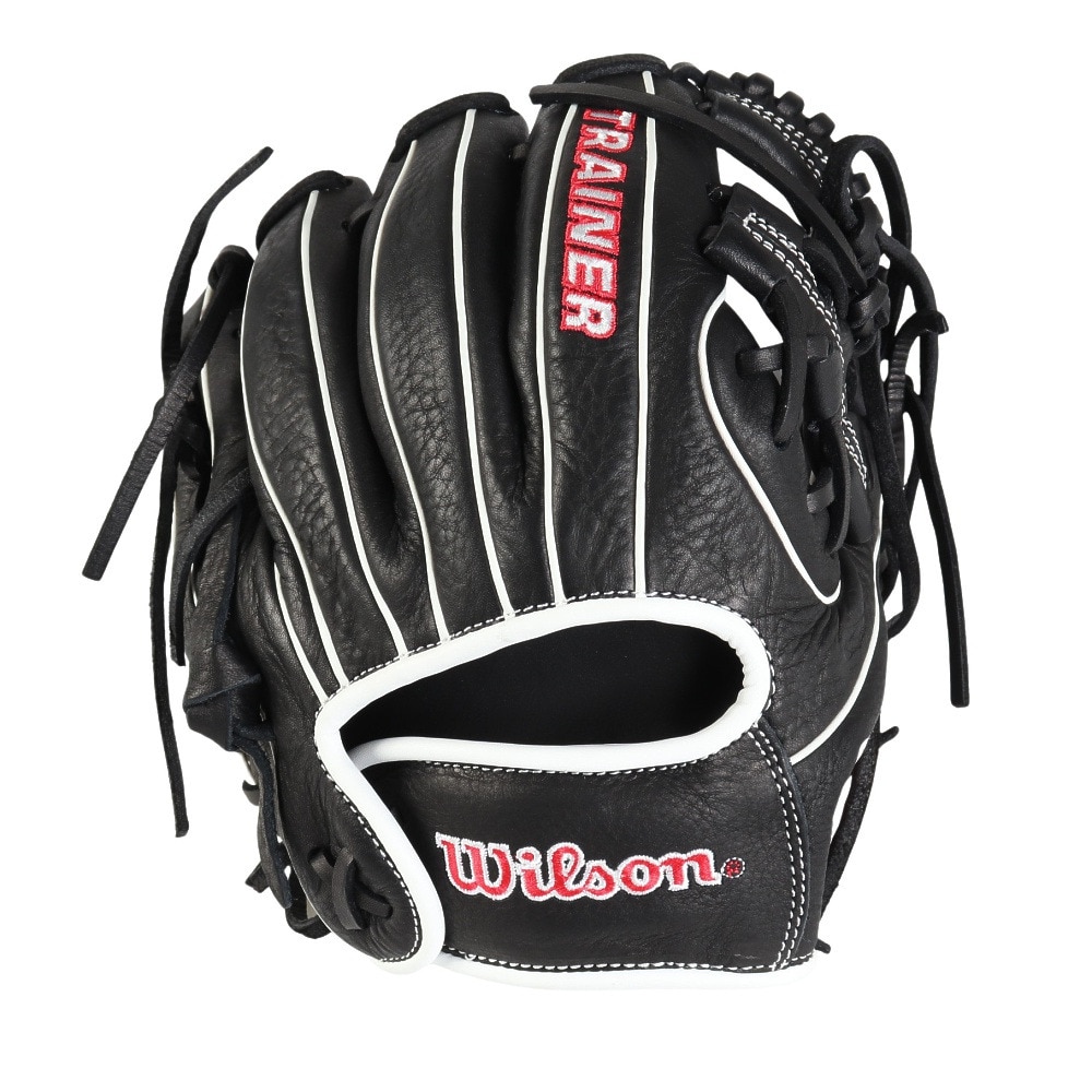 ウイルソン（Wilson）（メンズ）硬式用グラブ 内野手用 野球グローブ 一般 トレーナー デュアル WBW10090910