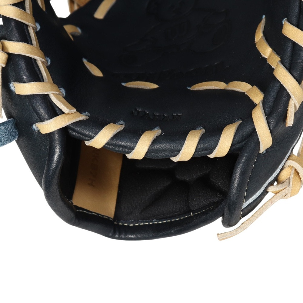 ウイルソン（Wilson）（メンズ、レディース）硬式用グラブ 内野手用 野球グローブ 一般 Wilson Staff DUAL 87 Wブラック ウィルソン デュアル WBW102309