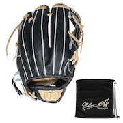(メンズ、レディース)硬式用グラブ 内野手用 野球グローブ 一般 Wilson Staff DUAL 87 Wブラック ウィルソン デュアル WBW102309