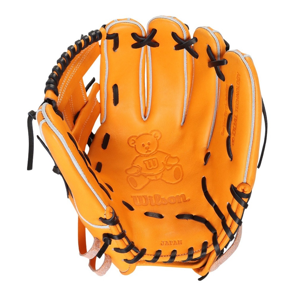 ウイルソン（Wilson）（メンズ）硬式用グラブ 内野手用 野球グローブ ウイルソン スタッフ デュアル 87型 WBW102311