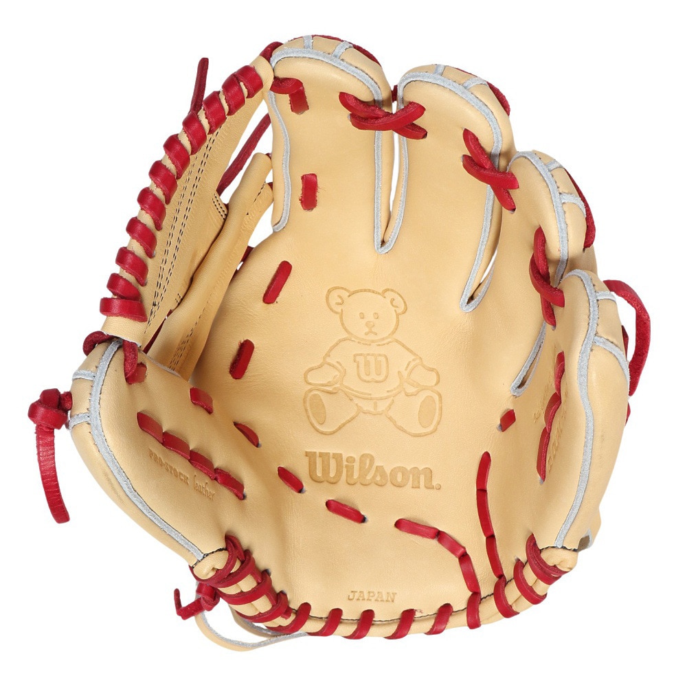ウイルソン（Wilson）（メンズ、レディース）硬式用グラブ 内野手用 野球グローブ 一般 Wilson Staff DUAL 1723 ブロンド ウィルソン WBW102314