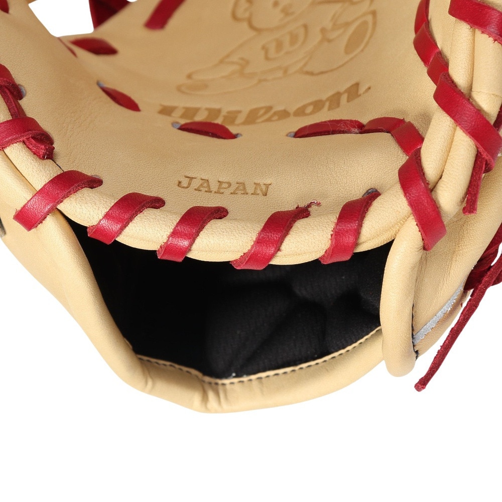 ウイルソン（Wilson）（メンズ、レディース）硬式用グラブ 内野手用 野球グローブ 一般 Wilson Staff DUAL 1723 ブロンド ウィルソン WBW102314