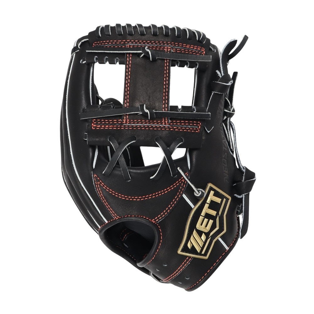 ゼット（ZETT）（メンズ）硬式用グラブ 二塁手・遊撃手用 野球グローブ 一般 ネオステイタスVL BPGB12410N-1900