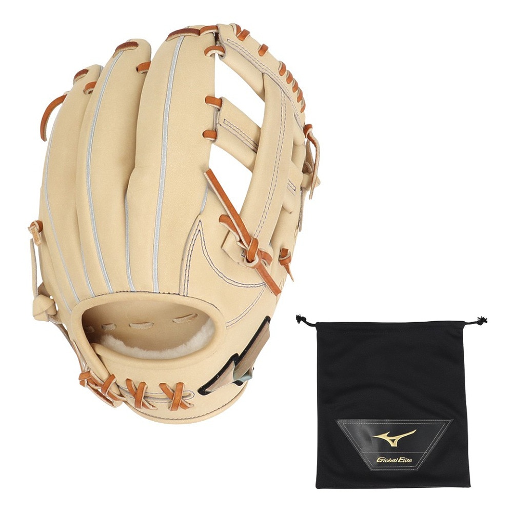 ミズノ（MIZUNO）（メンズ）硬式用グラブ 内野手用 野球グローブ 一般 グローバルエリート Hselection SIGNA AXI 1AJGH31413 8049