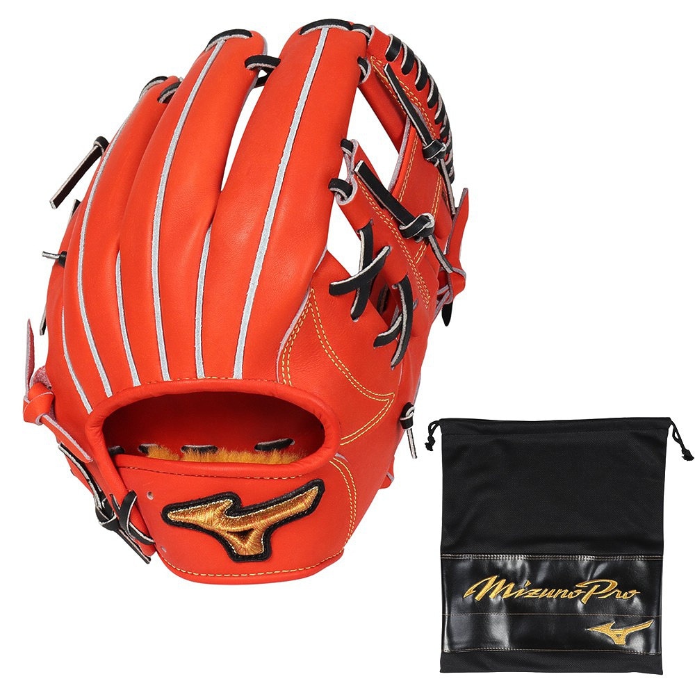 ミズノ（MIZUNO）（メンズ）硬式用グラブ 内野手用 野球グローブ 一般 ミズノプロ mizuno pro BSS 1AJGH31223 5209 お一人様一点まで