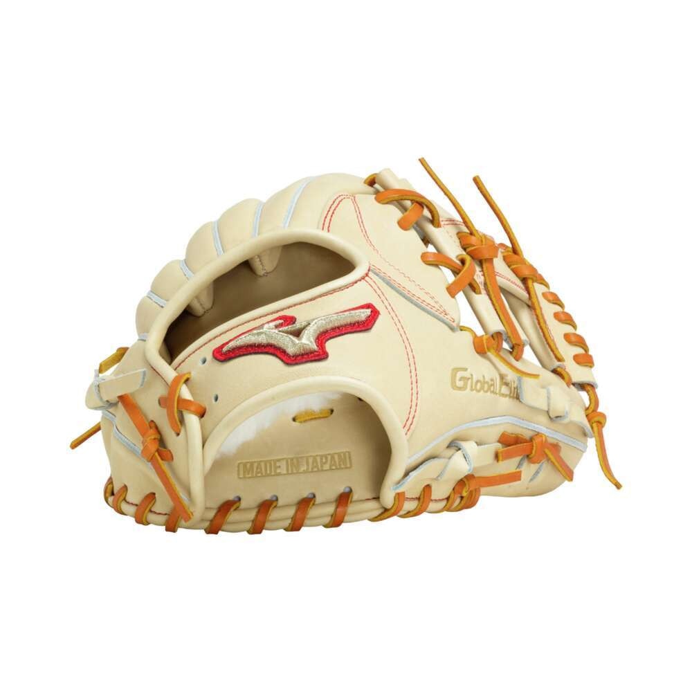 ミズノ（MIZUNO）（メンズ、レディース）硬式用グラブ 内野手用 野球グローブ 一般 グローバルエリート ジャパン サイズ9 1AJGH32313 8049