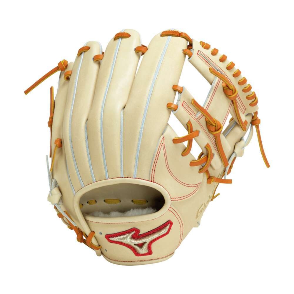 ミズノ（MIZUNO）（メンズ、レディース）硬式用グラブ 内野手用 野球グローブ 一般 グローバルエリート ジャパン サイズ9 1AJGH32313 8049