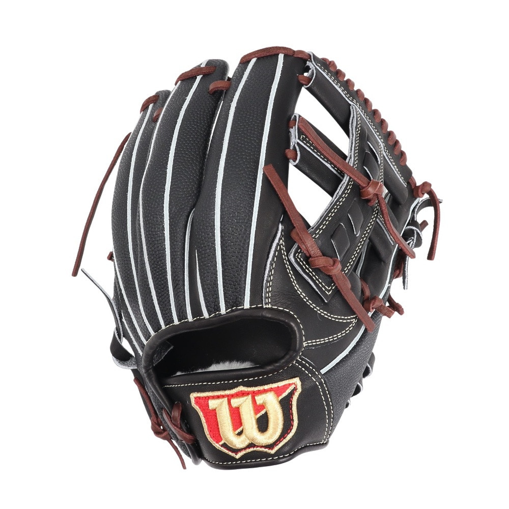 ウイルソン（Wilson）（メンズ）硬式用グラブ 内野手用 野球グローブ 一般 スタッフ デュアル D5型 WBW102897