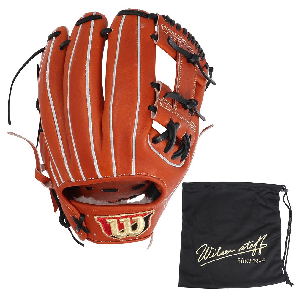 ウイルソン（Wilson）（メンズ）硬式用グラブ 内野手用 野球グローブ 一般 DUAL 86型 WBW102901