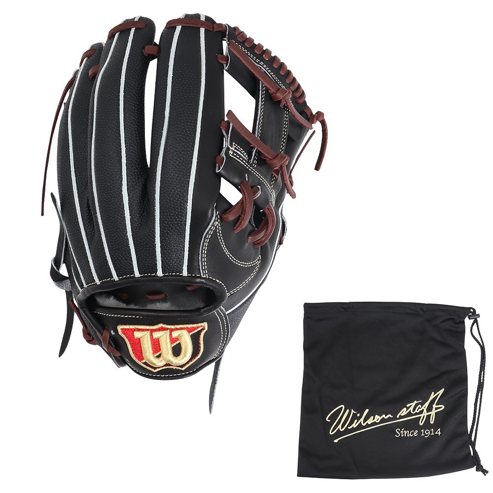 ウイルソン（Wilson）（メンズ）硬式用グラブ 内野手用 野球グローブ 一般 DUAL 87型 WBW102906