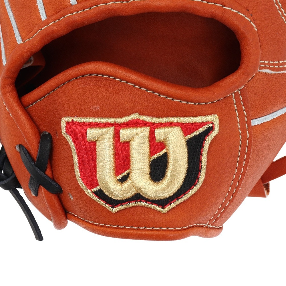 ウイルソン（Wilson）（メンズ）硬式用グラブ 内野手用 野球グローブ 一般 DUAL 1723型 WBW102907