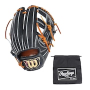 (メンズ)硬式用グラブ 内野手用 野球グローブ 一般 スタッフ デュアル D5型 WBW103248