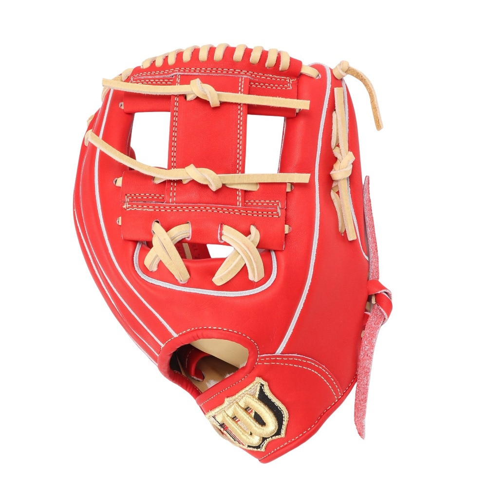 ウイルソン（Wilson）（メンズ）硬式用グラブ 内野手用 野球グローブ 一般 スタッフ デュアル 86型 WBW103249