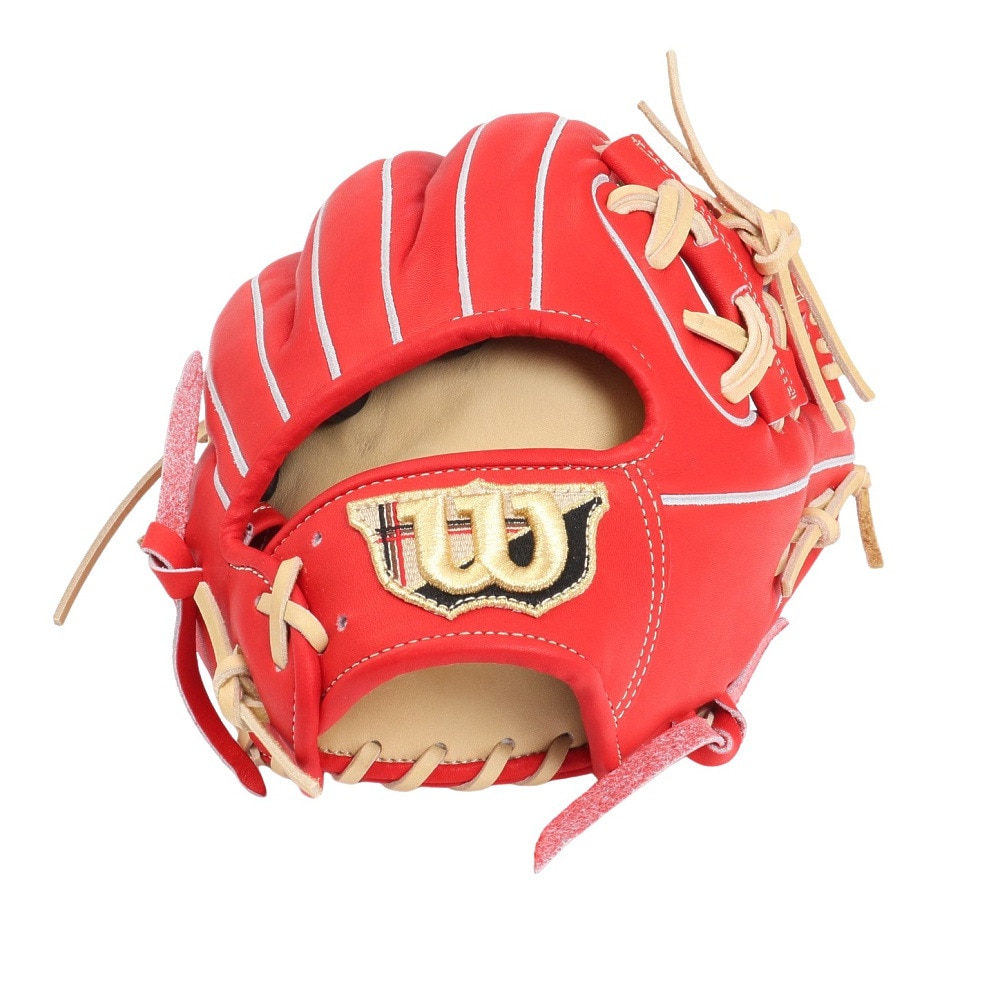ウイルソン（Wilson）（メンズ）硬式用グラブ 内野手用 野球グローブ 一般 スタッフ デュアル 86型 WBW103249