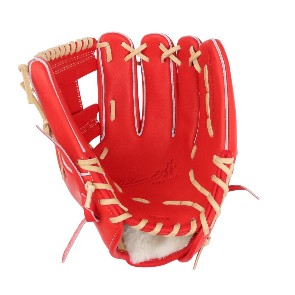 ウイルソン（Wilson）（メンズ）硬式用グラブ 内野手用 野球グローブ 一般 スタッフ デュアル 1723型 WBW103253