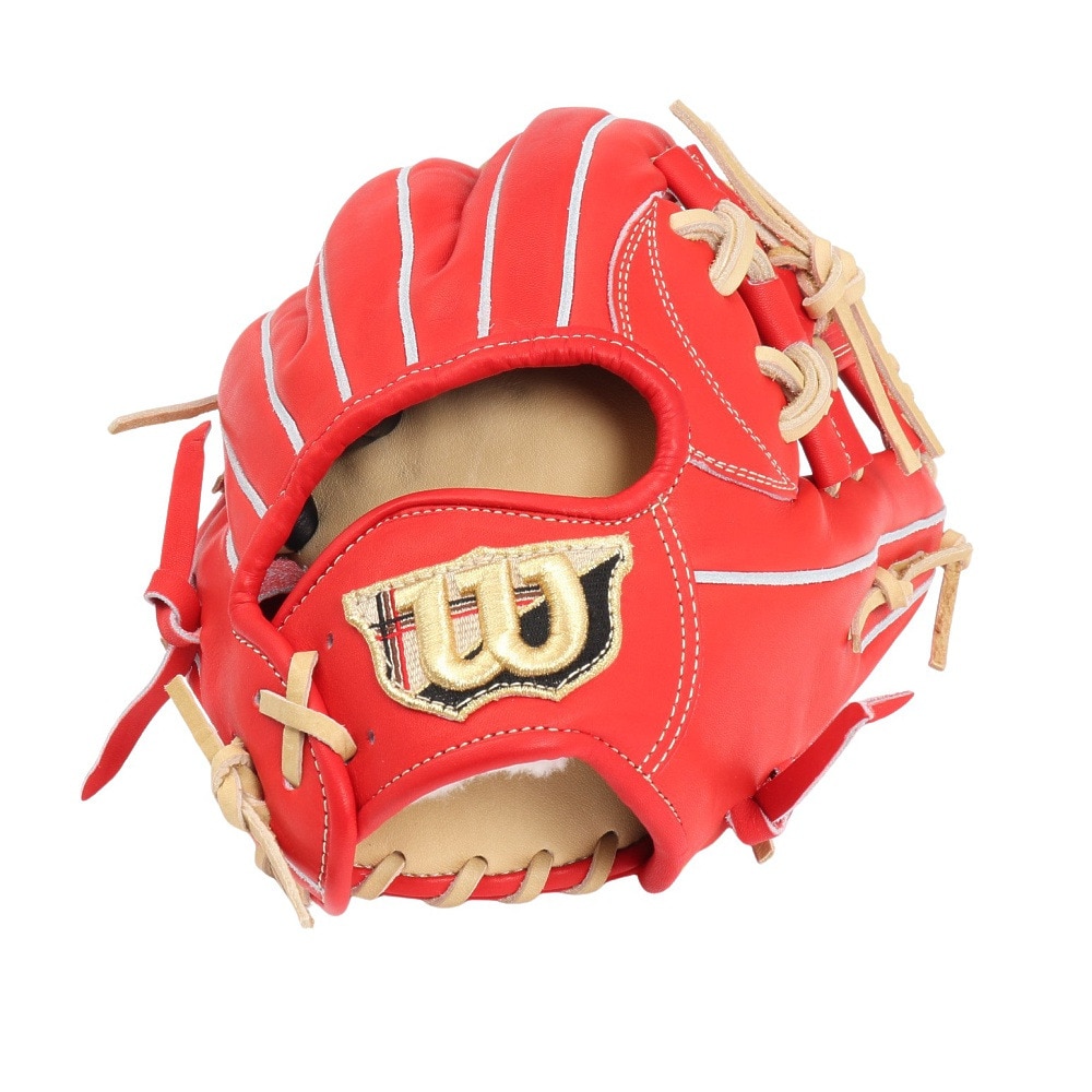 ウイルソン（Wilson）（メンズ）硬式用グラブ 内野手用 野球グローブ 一般 スタッフ デュアル 1723型 WBW103253