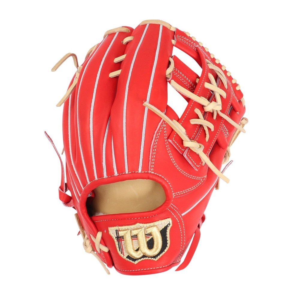 ウイルソン（Wilson）（メンズ）硬式用グラブ 内野手用 ユーティリティー用 野球グローブ 一般 スタッフ デュアル 1795型 WBW103255