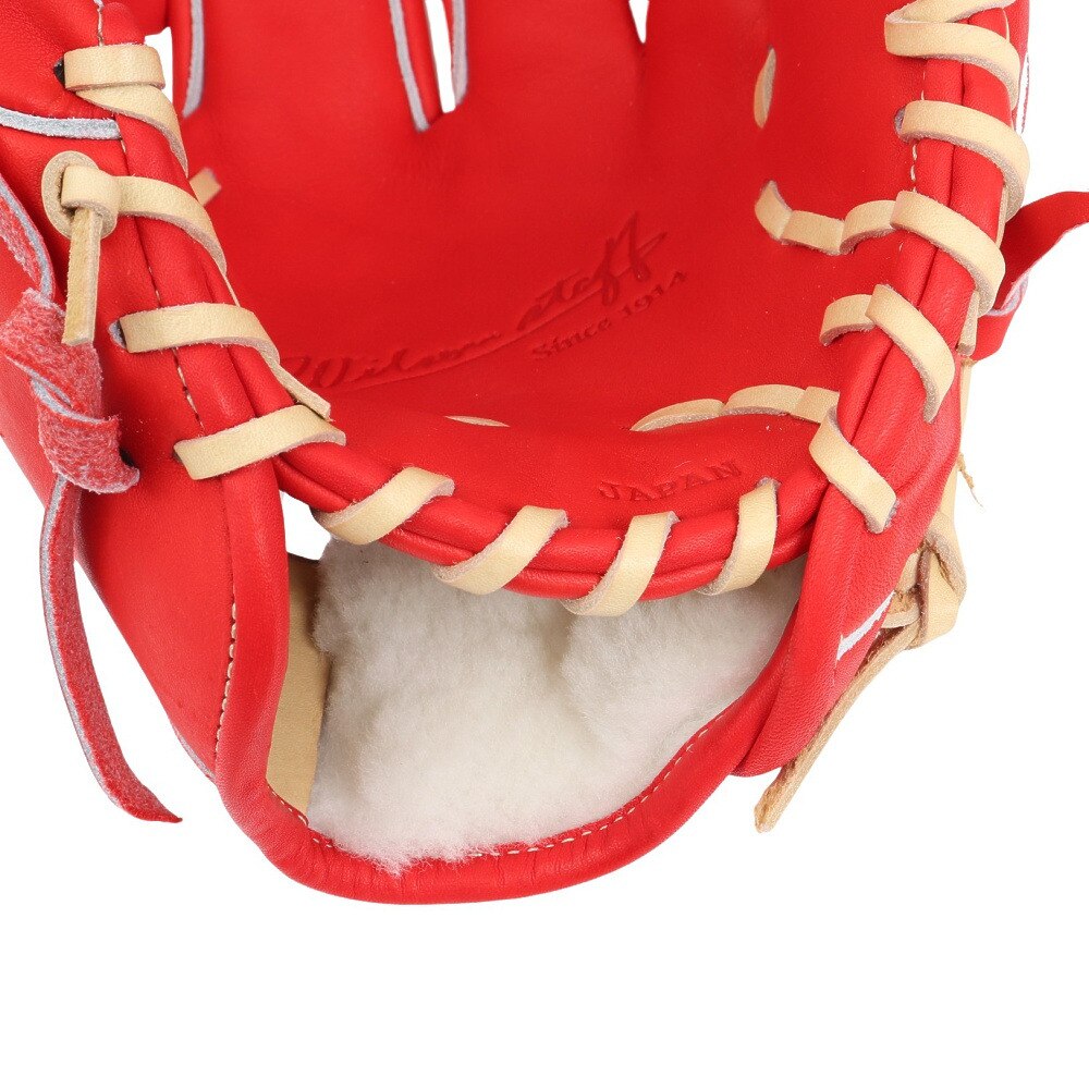 ウイルソン（Wilson）（メンズ）硬式用グラブ 内野手用 ユーティリティー用 野球グローブ 一般 スタッフ デュアル 1795型 WBW103255