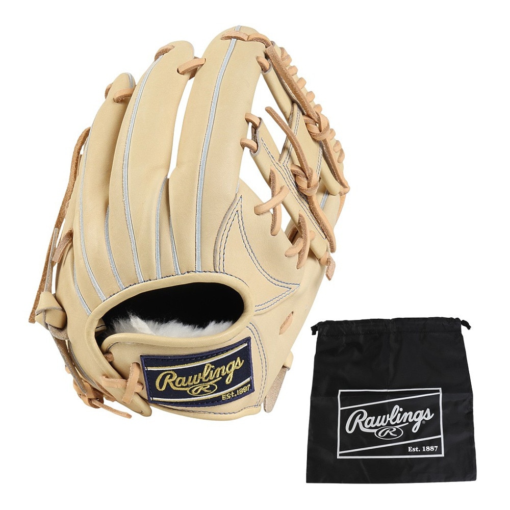 ローリングス（Rawlings）（メンズ、レディース）硬式用グラブ 内野手用 野球グローブ 一般 HOH ライジングスター COMB GH5HRN6X0-CAM