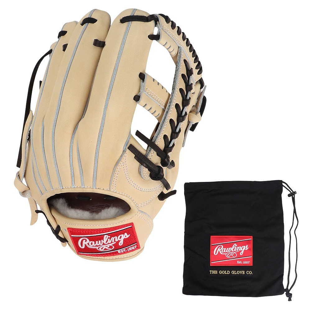 ローリングス（Rawlings）（メンズ）硬式用グラブ 内野手用 野球グローブ 一般 HOH ジャパン GH5HJK54-CAM