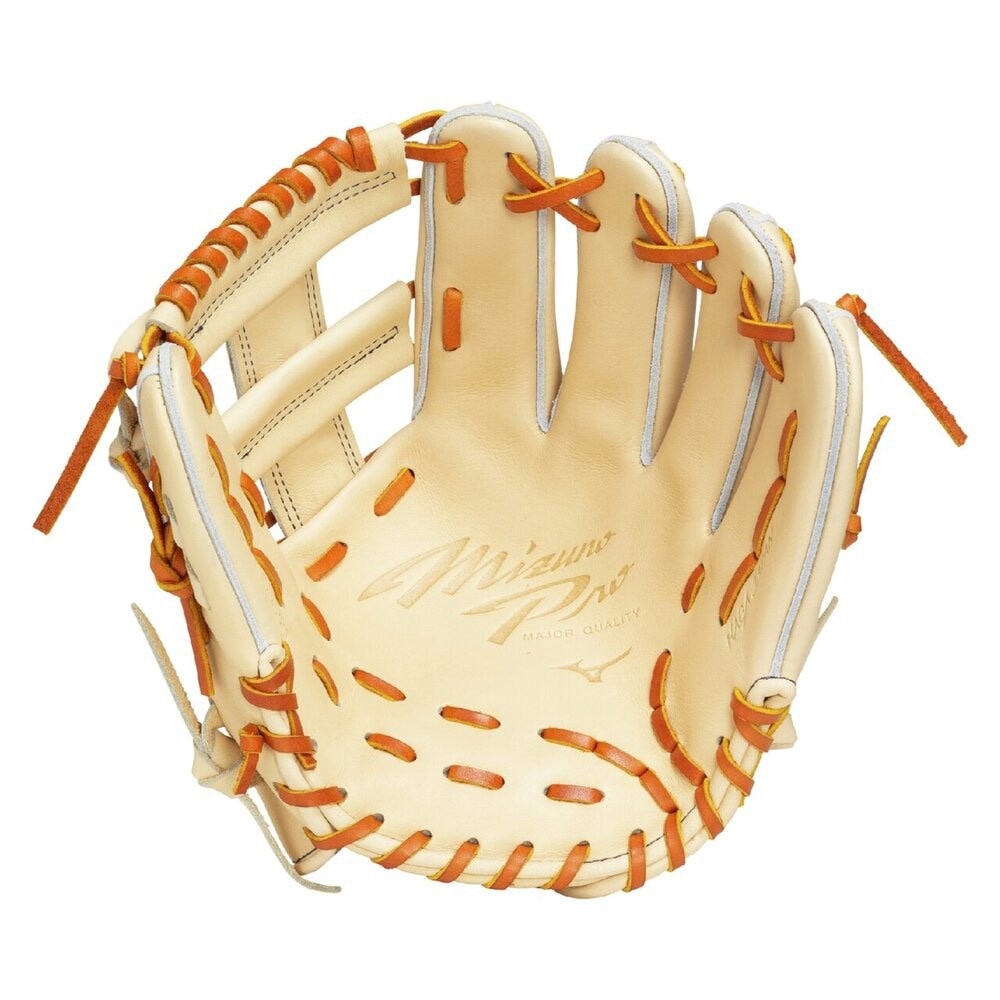 ミズノ（MIZUNO）（メンズ、レディース）硬式用グラブ 内野手用 野球グローブ 一般 ミズノプロ 限定モデル 1AJGH33213 8049 お一人様一点まで