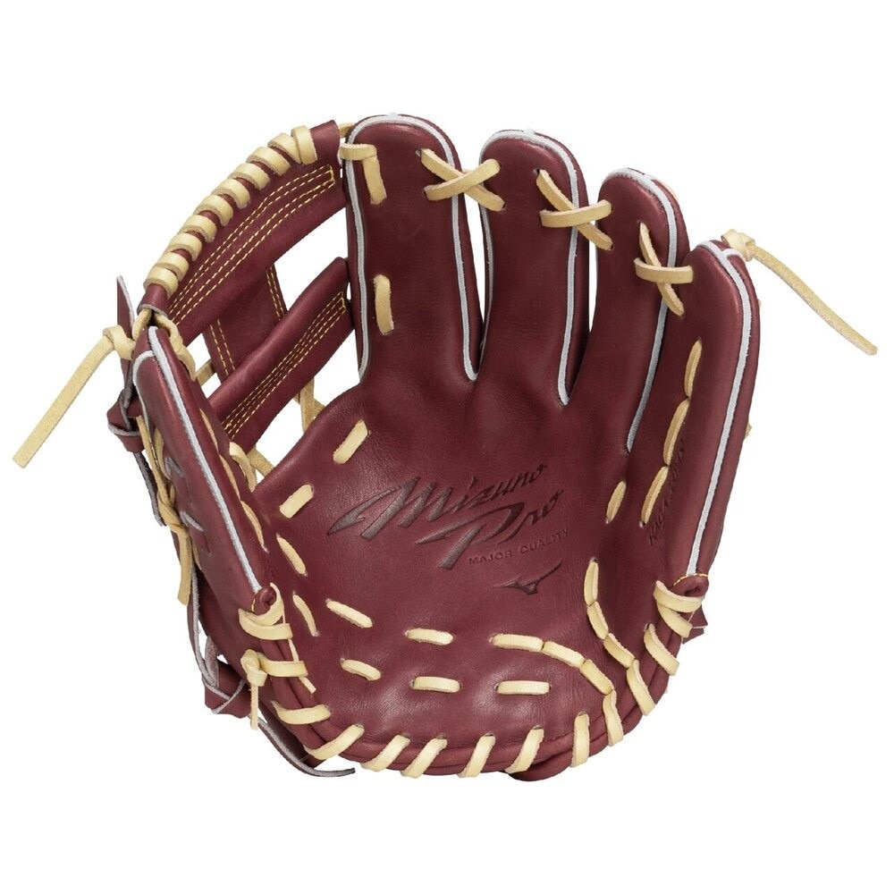 ミズノ（MIZUNO）（メンズ、レディース）硬式用グラブ 内野手用 野球グローブ 一般 ミズノプロ 限定モデル 1AJGH33223 6880 お一人様一点まで