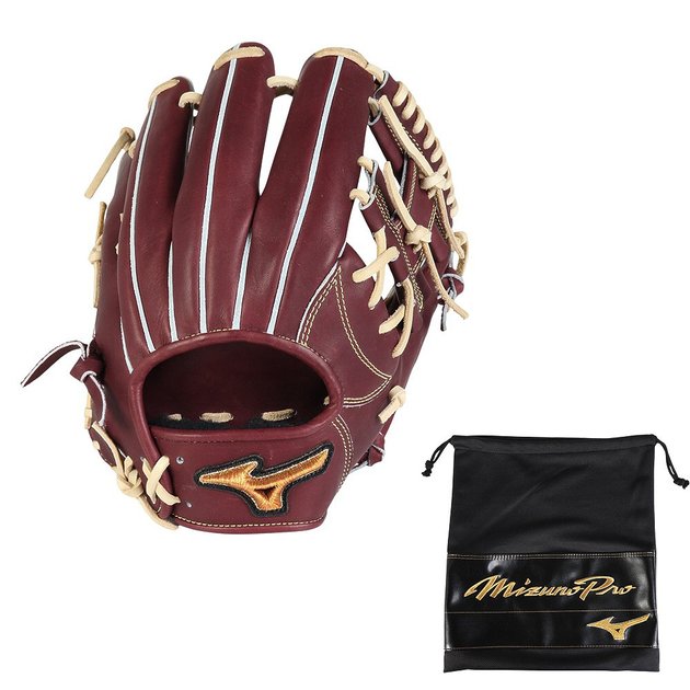 ミズノ（MIZUNO）（メンズ、レディース）硬式用グラブ 内野手用 野球 
