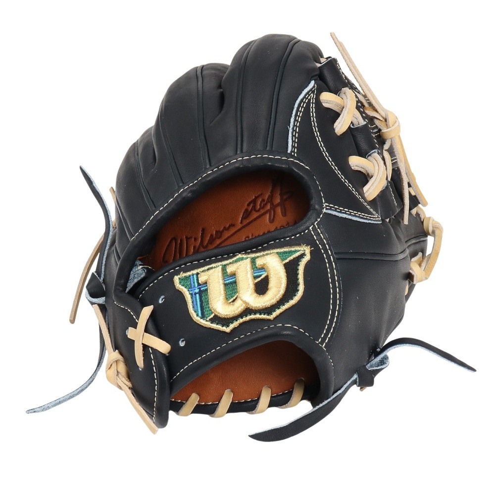 ウイルソン（Wilson）（メンズ）硬式用グラブ 内野手用 野球グローブ 一般 AW Wilson Staff DUAL スタッフ デュアル WBW103653
