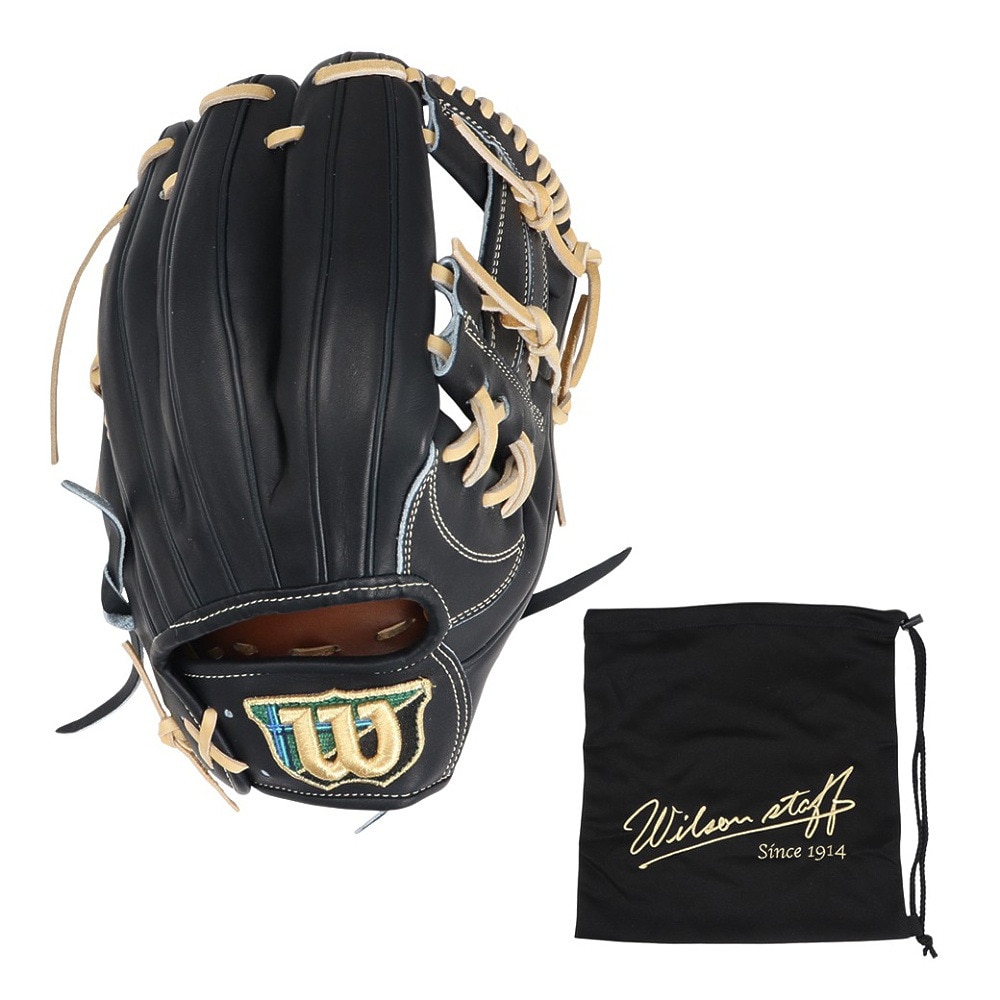 ウイルソン（Wilson）（メンズ）硬式用グラブ 内野手用 野球グローブ 一般 AW Wilson Staff DUAL スタッフ デュアル WBW103653