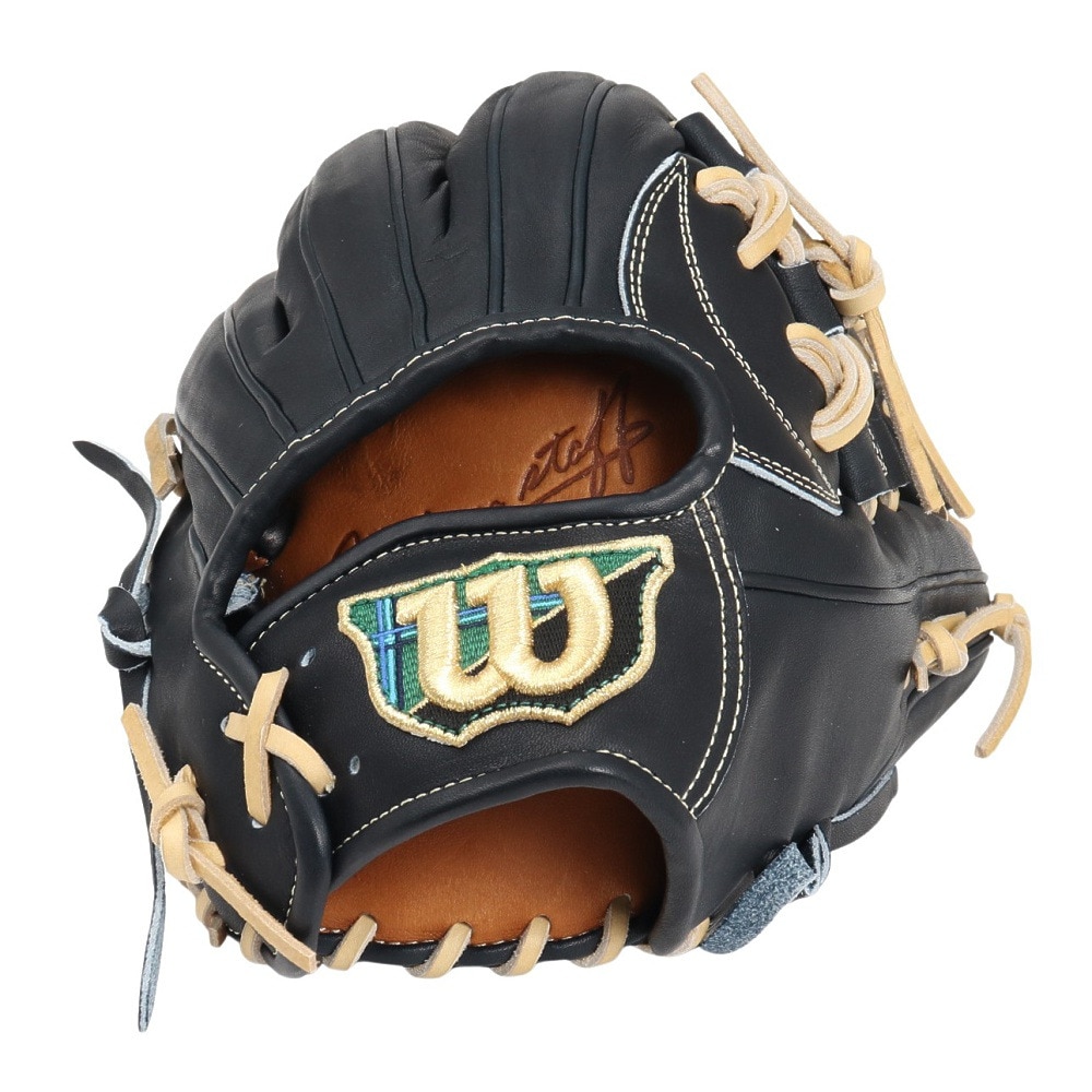 ウイルソン（Wilson）（メンズ）硬式用グラブ 内野手用 野球グローブ 一般 AW Wilson Staff DUAL スタッフ デュアル WBW103657