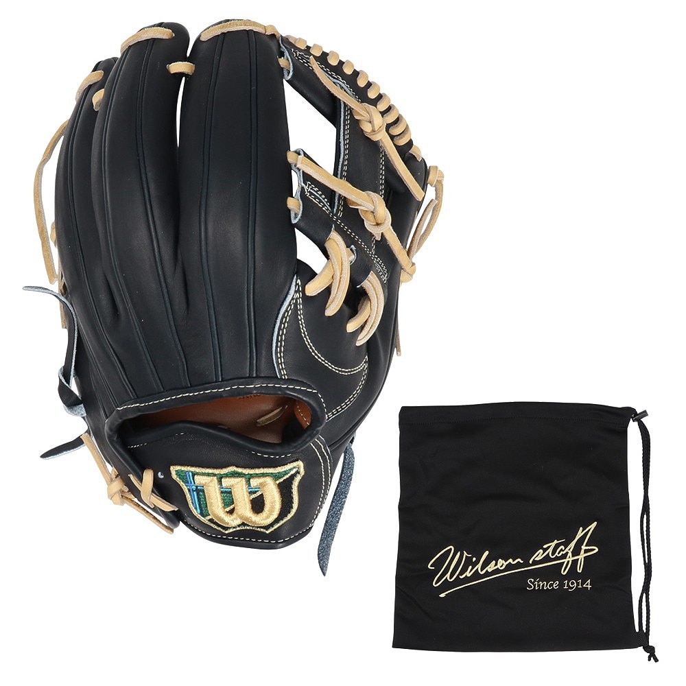 ウイルソン（Wilson）（メンズ）硬式用グラブ 内野手用 野球グローブ 一般 AW Wilson Staff DUAL スタッフ デュアル WBW103657