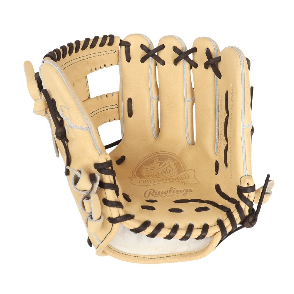 ローリングス（Rawlings）（メンズ）硬式用グラブ 内野手用 野球グローブ 一般 プロプリウィザード GH5FPW2CK4MG-CAM