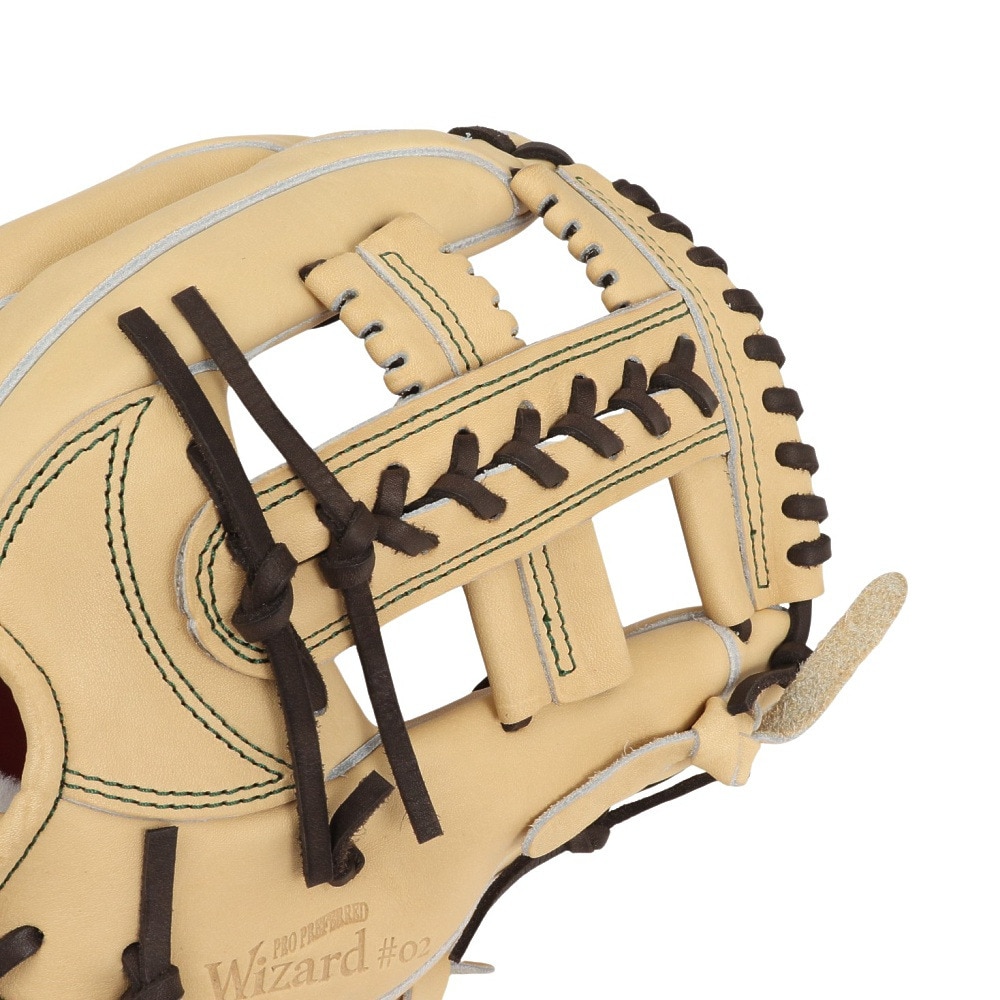 ローリングス（Rawlings）（メンズ）硬式用グラブ 内野手用 野球グローブ 一般 プロプリウィザード GH5FPW2CK4MG-CAM