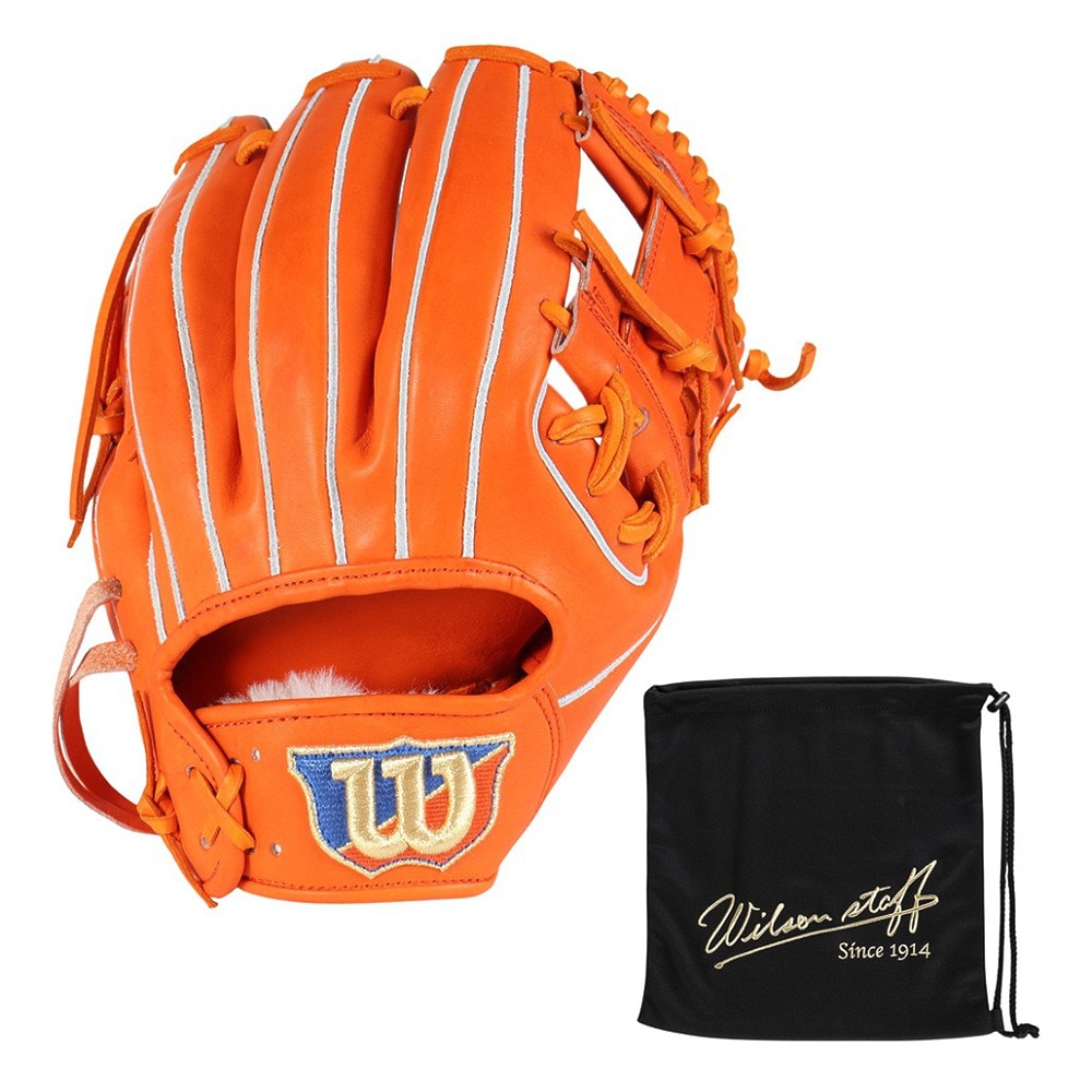 ウイルソン（Wilson）（メンズ）硬式用グラブ 内野手用 野球グローブ 一般 DUAL 86型 MIGGY WBW104555