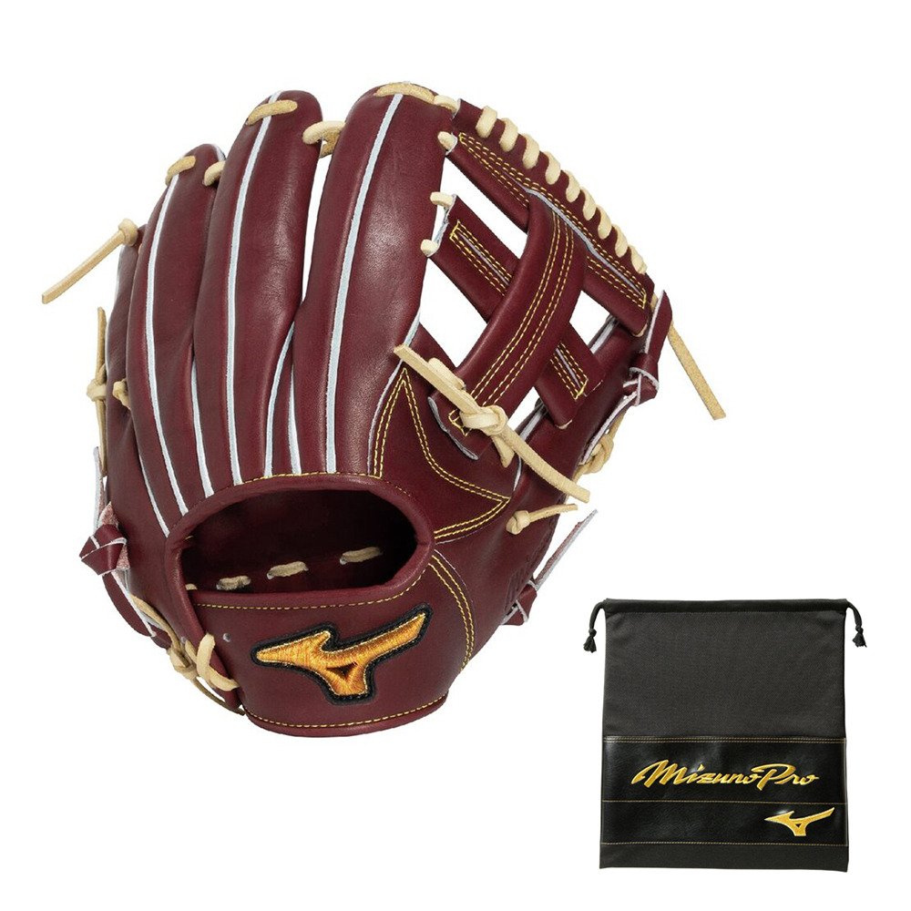 ミズノ（MIZUNO）（メンズ）硬式用グラブ 内野手用 野球グローブ