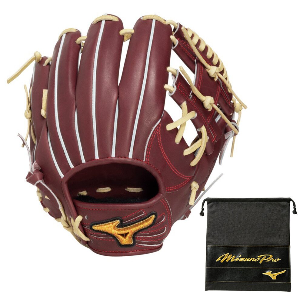 MIZUNO �d���p�O���u �����p �싅�O���[�u ��� �~�Y�m�v�� �T�C�Y9 1AJGH32223 6880 �e�e �u���E��×�V���o�[ �싅