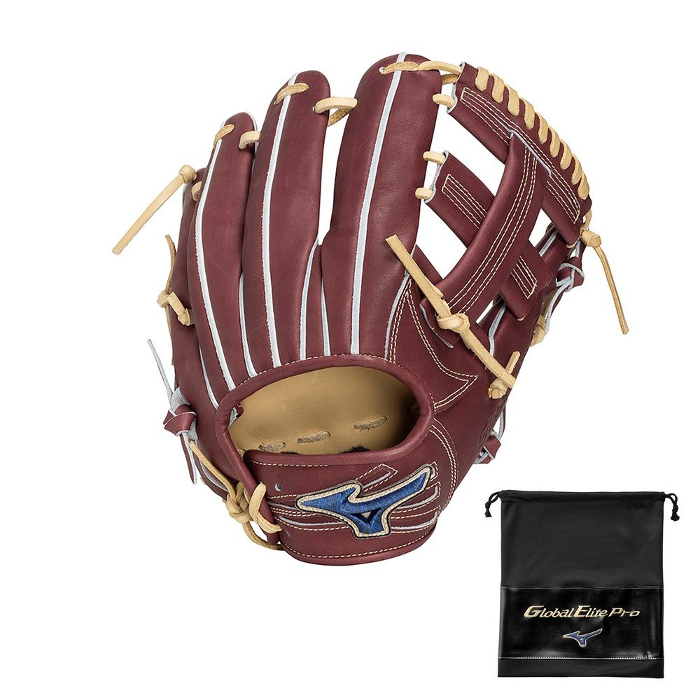 MIZUNO �d���p�O���u �����p �싅�O���[�u �O���[�o���G���[�g Pro 26AW 1AJGH35323 6880 �e�e �u���E��×�V���o�[ �싅