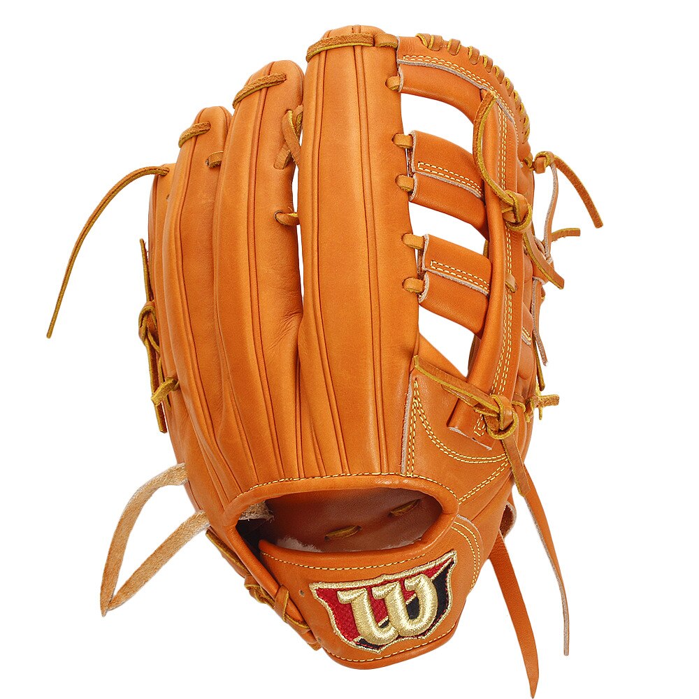 ＜スーパースポーツ ゼビオ＞ 野球 硬式 グラブ Wilson Staff デュアル 外野手用 D8D WTAHWQD8D83 収納袋付 オンライン価格