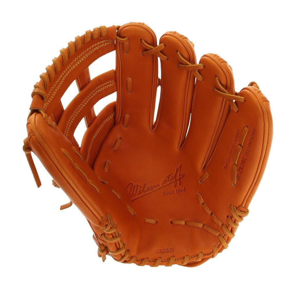 ウイルソン（Wilson）（メンズ）硬式用グラブ 外野手用 Wilson Staff デュアル 9D WTAHWTD9D 83