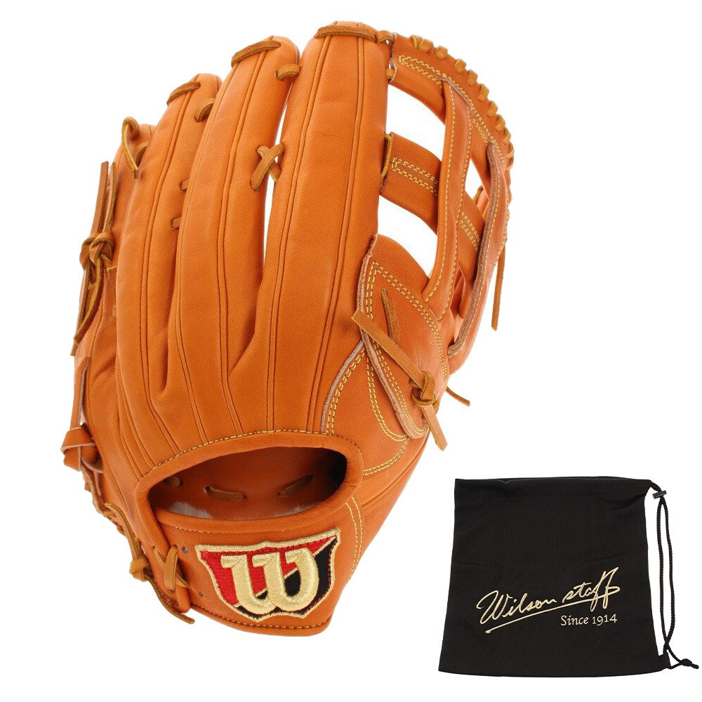 ウイルソン（Wilson）（メンズ）硬式用グラブ 外野手用 Wilson Staff デュアル 9D WTAHWTD9D 83
