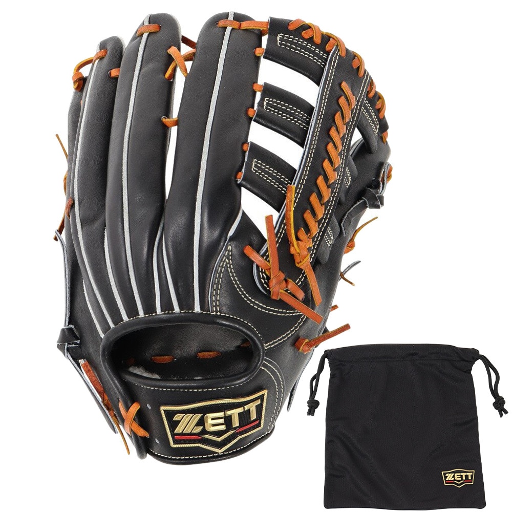 ゼット（ZETT）（メンズ）硬式用グラブ 外野手用 野球グローブ 一般