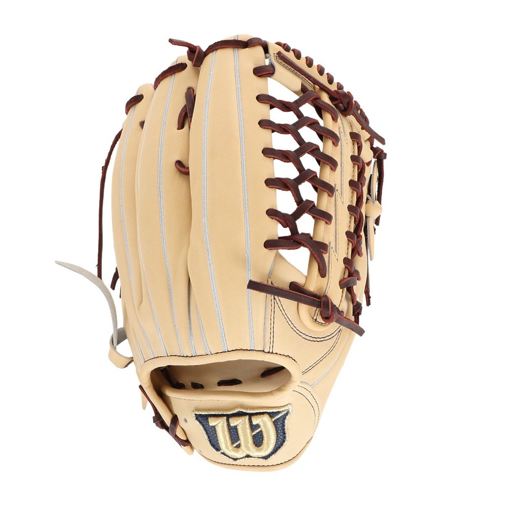 ウイルソン（Wilson）（メンズ）硬式用グラブ 外野手用 野球グローブ 一般 DUAL D8 WBW101519  スポーツ用品はスーパースポーツゼビオ