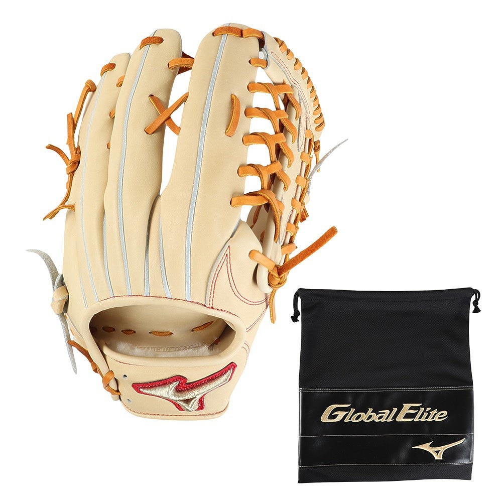 ミズノ（MIZUNO）（メンズ）硬式用 グラブ 外野手用 グローバルエリート ジャパン 野球グローブ 一般 1AJGH30107 8049