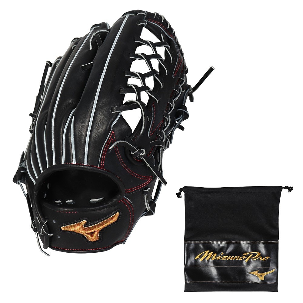 ミズノ（MIZUNO）（メンズ）硬式用グラブ 外野手用 野球グローブ 一般 ミズノプロ BSS mizuno pro 1AJGH31227 09 お一人様一点まで