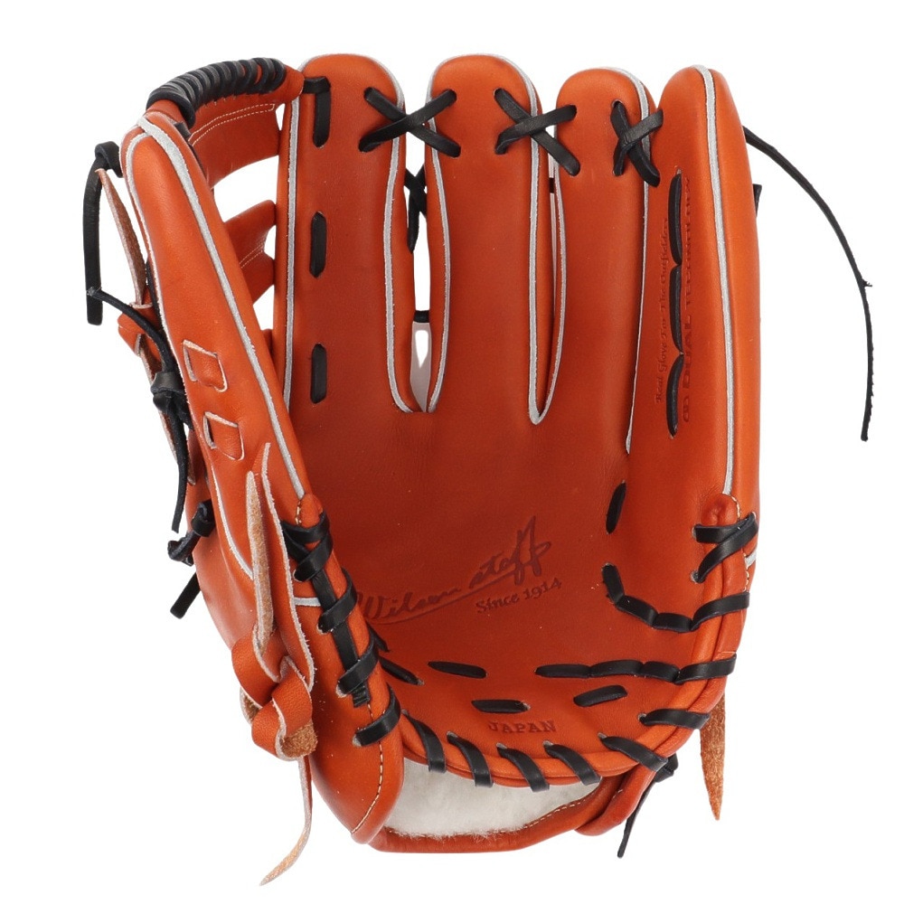 ウイルソン（Wilson）（メンズ）硬式用グラブ 外野手用 野球グローブ 一般 スタッフ DUAL D8S WBW102913