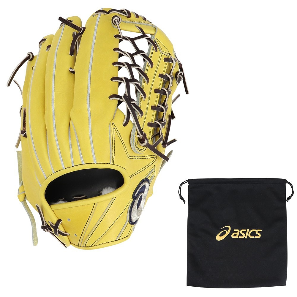 アシックス（ASICS）（メンズ）硬式用グラブ 外野手用 野球グローブ 一般 I-PRO プレミアム 3121B413.752