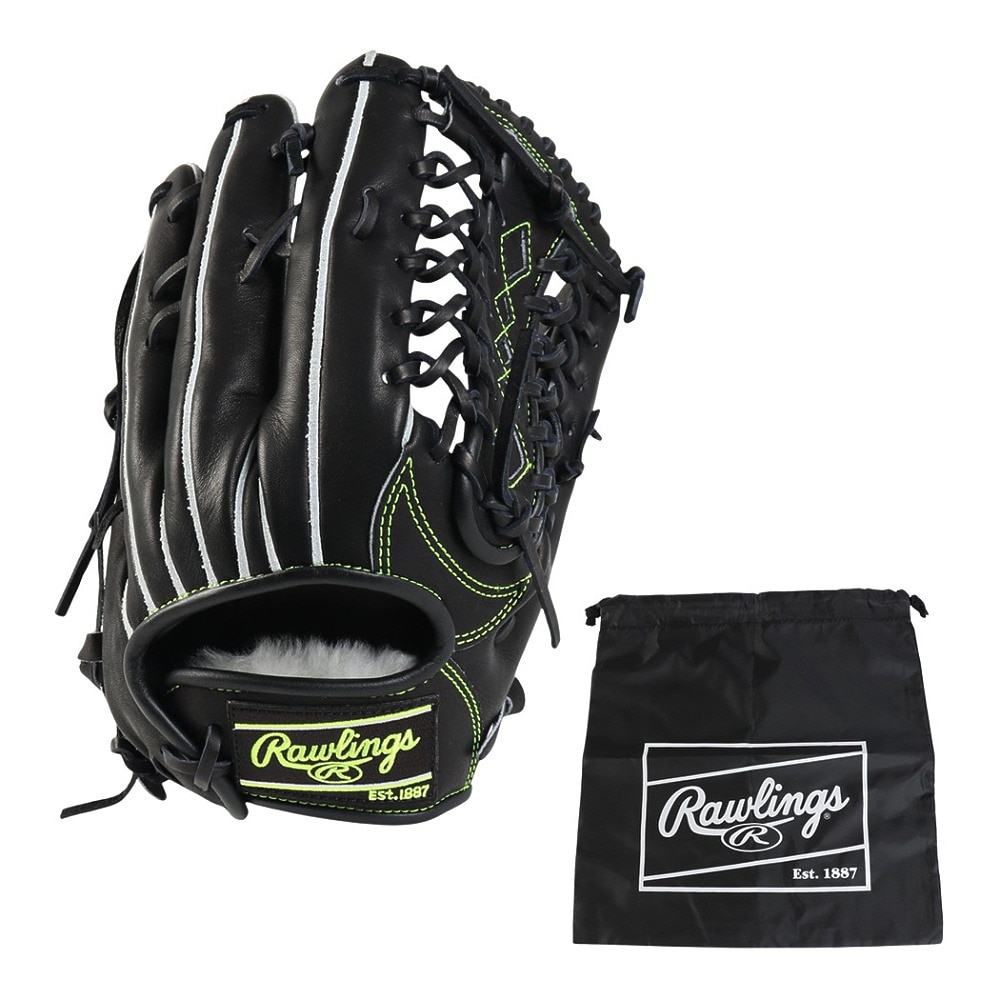 ローリングス（Rawlings）（メンズ、レディース）硬式用グラブ 外野手用 野球グローブ 一般 HOH ライジングスター COMB GH5HRB870-B