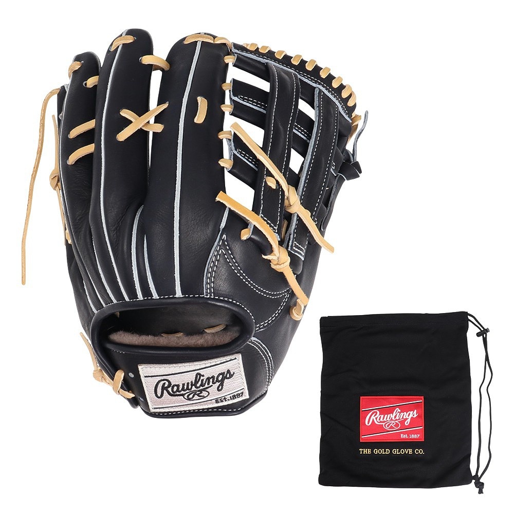 ローリングス（Rawlings）（メンズ）硬式用グラブ 外野手用 野球グローブ 一般 HOH プレミアム GH5HPB88-VB